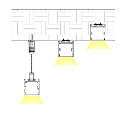 aluminum profile for led strip lighting factory aluminum profile for led strip lighting factory